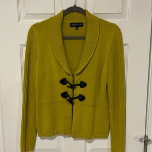 Stylish green cardigan by Jones New York Signature